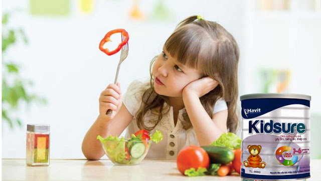 Sữa Kidsure dinh dưỡng đặc biệt cho trẻ biếng ăn